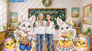 Ростові фігури до Великодня. Мега фотобутафорія. Великдень.