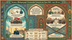 Спроби модернізації Османської імперії та Ірану.
