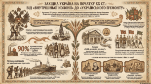 Економічне та суспільно-політичне життя України на початку ХХ ст.  у складі Австро - Угорщини