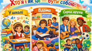 Хто я і як це — бути собою: у школі, вдома, серед друзів.