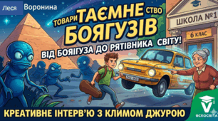 Підсумкова робота: Інтерв’ю з героєм (за повістю Лесі Ворониної «Таємне товариство боягузів або...»). 6 клас /НУШ
