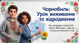 "Чорнобиль: урок виживання та відродження"