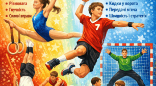 Гімнастика. Гандбол