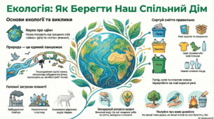 Людина і природа. Інфографіка