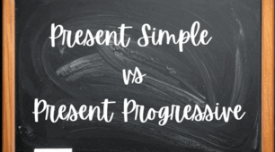 Present Simple vs Present Progressive (5th grade)
