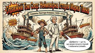 Марк Твен (1835–1910). Повість «Пригоди Тома Соєра». Світ дитинства в романі.Том Соєр і Гекльберрі Фінн