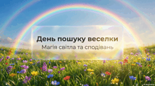 3 квітня  - День пошуку веселки