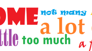 Much / Many / A lot of / A little / A few
