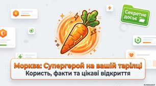 🥕 Морква: історія, користь та суперсила помаранчевого коренеплоду