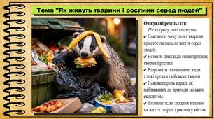 Як живуть тварини і рослини серед людей. Пізнаємо природу. 6 клас. До підручника Гільберг Т.
