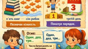 Діагностувальна робота з української мови за темою "Числівник"