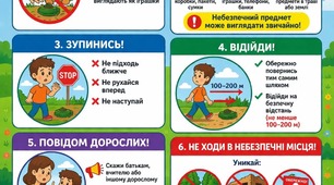 Правила мінної безпеки для дітей