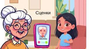 Збірник жартівливих сценок " Бабусі освоюють гаджети"