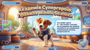 🔥 НОВИНКА: «Агент Патрон: Твоя суперсила у мінній безпеці» 🐾