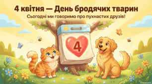 4 квітня-День бродячих тварин