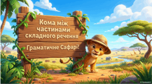 Кома між частинами складного речення