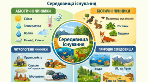 Екологічні чинники. Середовища існування.