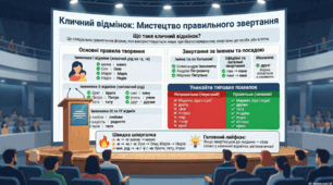 Кличний відмінок: Мистецтво правильного звертання (інфографіка)