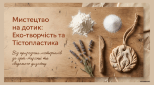 Мистецтво на дотик. Еко творчість та тістопластика