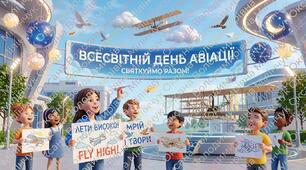 ✈️ «Всесвітній день авіації» для дітей 🌸 НОВИНКА! 🌸