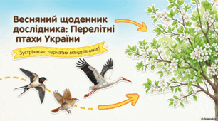 Презентація  "Перелітні птахи України"