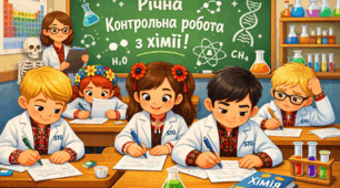 Річна контрольна робота з хімії для учнів 8 класу за 2025-2026 навчальний рік 
