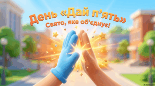 18 квітня - Міжнародний день «Дай п’ять»