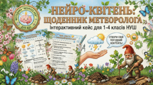 «Нейро-Квітень: Магічний щоденник юного метеоролога»