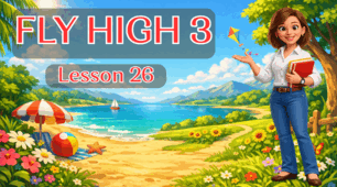 💛 ГОТОВИЙ УРОК З АНГЛІЙСЬКОЇ | FLY HIGH 3 Lesson 26: Must / Mustn't + Vocabulary 💛 📘