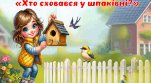 Дидактична гра "Хто заховався у шпаківні?"