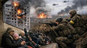 Пазл "Початок повномасштабного вторгнення РФ в Україну" - 24 лютого