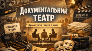Документальний театр.  Використання документальних матеріалів як вихідного матеріалу для історій про реальні події та людей. Характерні риси документального театру та ін.