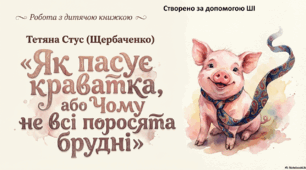 Презентація до уроку літературного читання. Робота з дитячою книжкою. Тетяна Стус (Щербаченко) "Як пасує краватка, або Чому не всі поросята брудні"