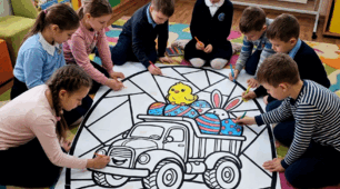 🐣  Мегарозмальовки. Готуємось до Великодня творчо!  Цікаве заняття для дітей чи оригінальний декор.
