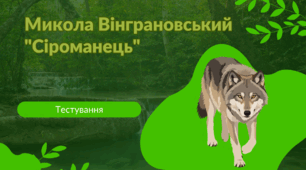 Микола Вінграновський "Сіроманець"