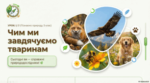 Чим ми завдячуємо тваринам