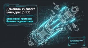 Протокол розбирання гідроциліндра ЦС-100