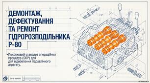 Демонтаж та дефектування Р-80. Методичний комплекс