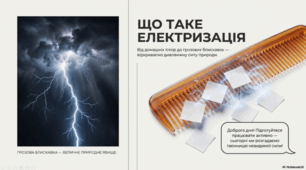 Презентація на тему "Що таке електризація"