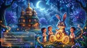 Сучасна презентація 🕯️💛 Новинка🕯️ 💛🥚 Анімована інформаційно-ігрова презентація Світло Великодня: традиції та символи ✨ 30 слайдів інтерактиву, гри та відкриттів