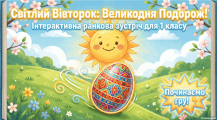 7 квітня - ранкова зустріч. Світлий вівторок.