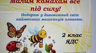 ЯДС, 2 клас. Малим комахам все під силу!