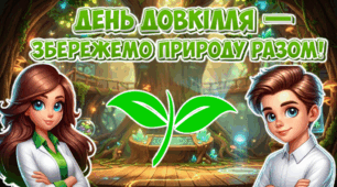 День довкілля — збережемо природу разом! Презентація+конспект