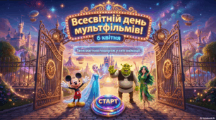 Всесвітній день мультфільмів (6 квітня)