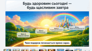 Всесвітній день здоров'я. Картки та розмальовки