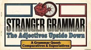 Stranger Grammar: Hawkins Adjective Exercises