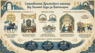 Утворення Кримського ханату.