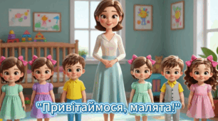 Ранкове привітання «Привітаймося, малята!»