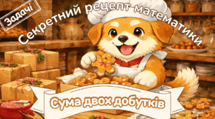 Задача. Знаходження суми двох добутків