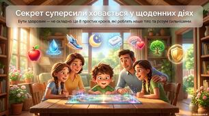 Здоров'я - це щоденний квест. День здоров'я  щодня. Презентація + інфографіка